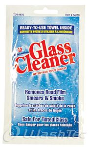 GLASS CLEANER - VENDING SACHETS (BOX 100