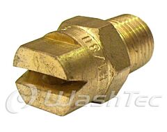 FLAT JET NOZZLE 90° 6,70/1B 1/8-NPT BRAS