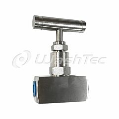 NEEDLE VALVE 1/4" WITH COUNTER NUT ORDER