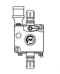 DOSING PUMP COMPL.3L/H VITON ELECT. PRE-