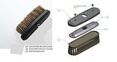 WASH BRUSH G1/4" NATURAL BRISTLES