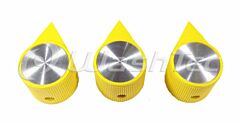 ROTARY KNOB YELLOW (3-PACK) FOR GINSAN