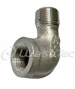 ELBOW 1/2"M x 1/2"F STAINLESS STEEL