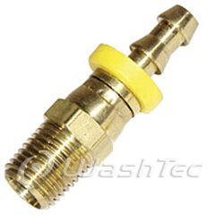 BRASS MALE SWIVEL - LOCK-ON - 3/8