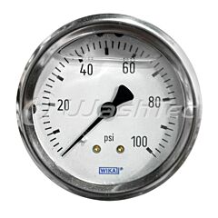 GAUGE 100PSI 1/4 CBM 2.5 DIA