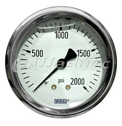 GAUGE-2000PSI-1/4"-CBM-2.5DIA