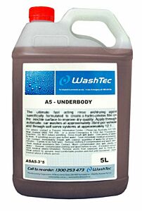 WASHTEC A5 UNDERBODY WASH, 3 x 5 LITRES