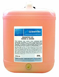 WASHTEC S5: RINSE&SHINE 20LTR ORANGE