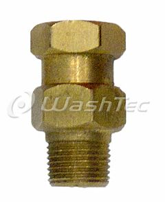 SWIVEL BRASS 3/8 M X 1/4 FEMALE (NP