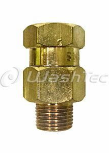 SWIVEL, HIGH PRESSURE, 3/8"M x 3/8"F NPT