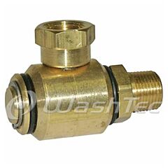 SWIVEL, 90 DEGREE HP BOOM, BRASS - 3/8