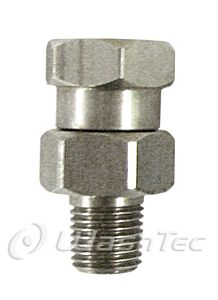 SWIVEL HP 1/4M X 1/4F STAINLESS STE