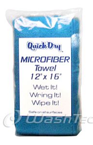 QUICK DRY MICROFIBER TOWEL 12 x 16