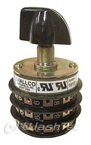 SHALLCO ROTARY SWITCH 10 POSITION 3 STAC