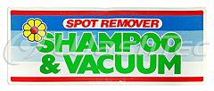 DECAL SVSR SHAMPOO-VAC DOME FRAGRAMATICS