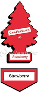 DECAL - LITTLE TREE - STRAWBERRY