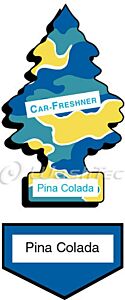 DECAL OVERLAY - LITTLE TREE PINA COLADA