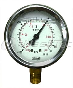 WR1-M SPINCLEAR PRESSURE GAUGE PUMP OUTL